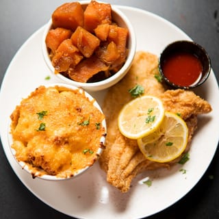 Crispy Catfish Dinner